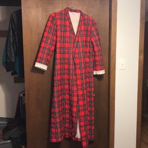 “Grandma got ran over by a reindeer” robe